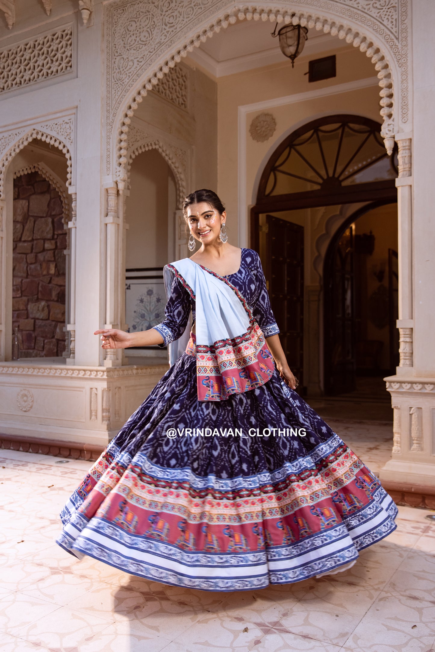 Madhura | Gopi Skirt Set