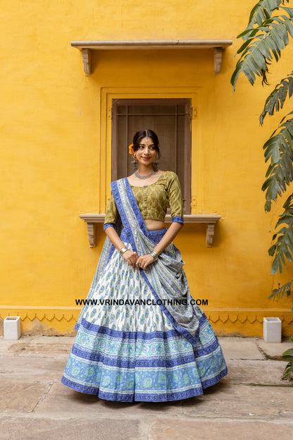 DHYANA - Gopi skirt set.