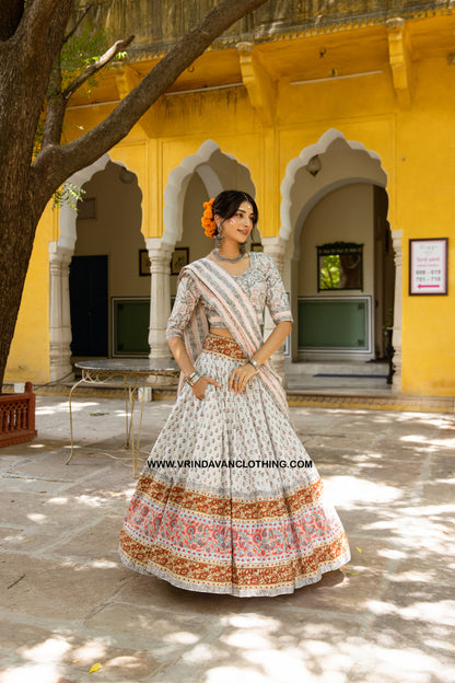 INDIRA MANI - Gopi skirt set.