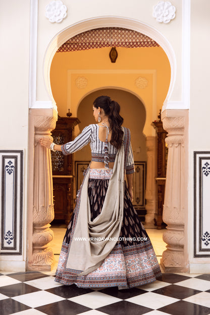 Giri Goverdhan - Gopi Skirt set.