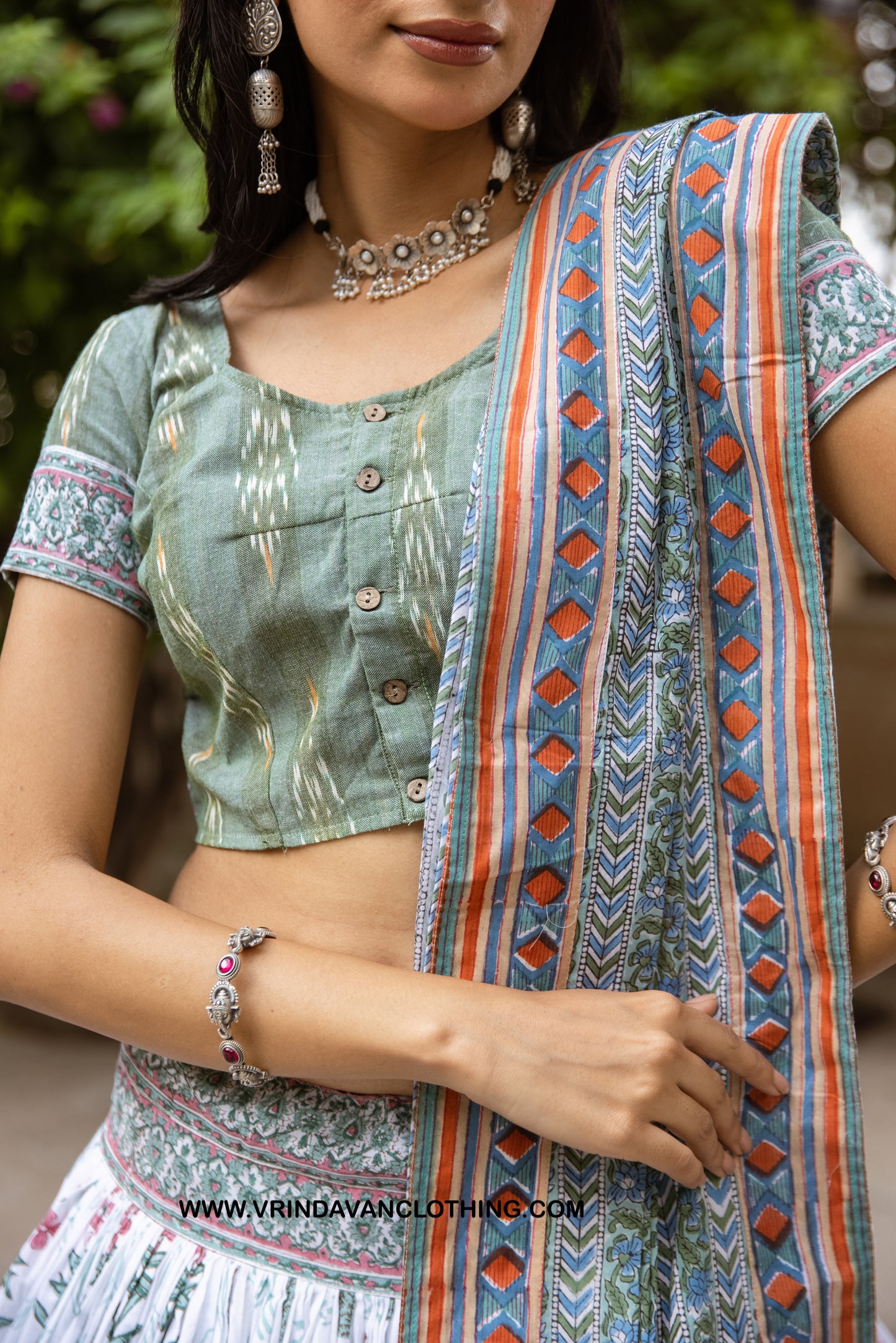 GANGA - Gopi skirt set.