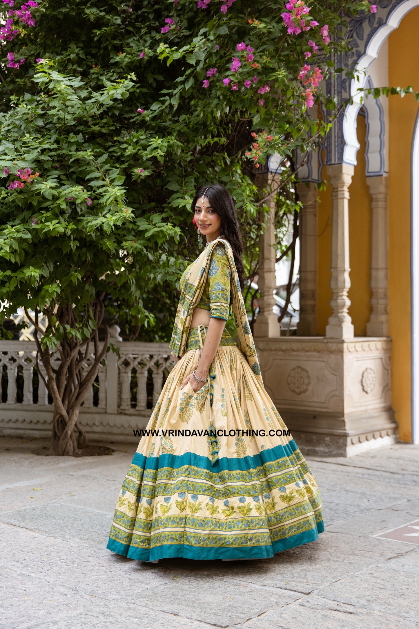 INDIRA MANI - Gopi Skirt set.