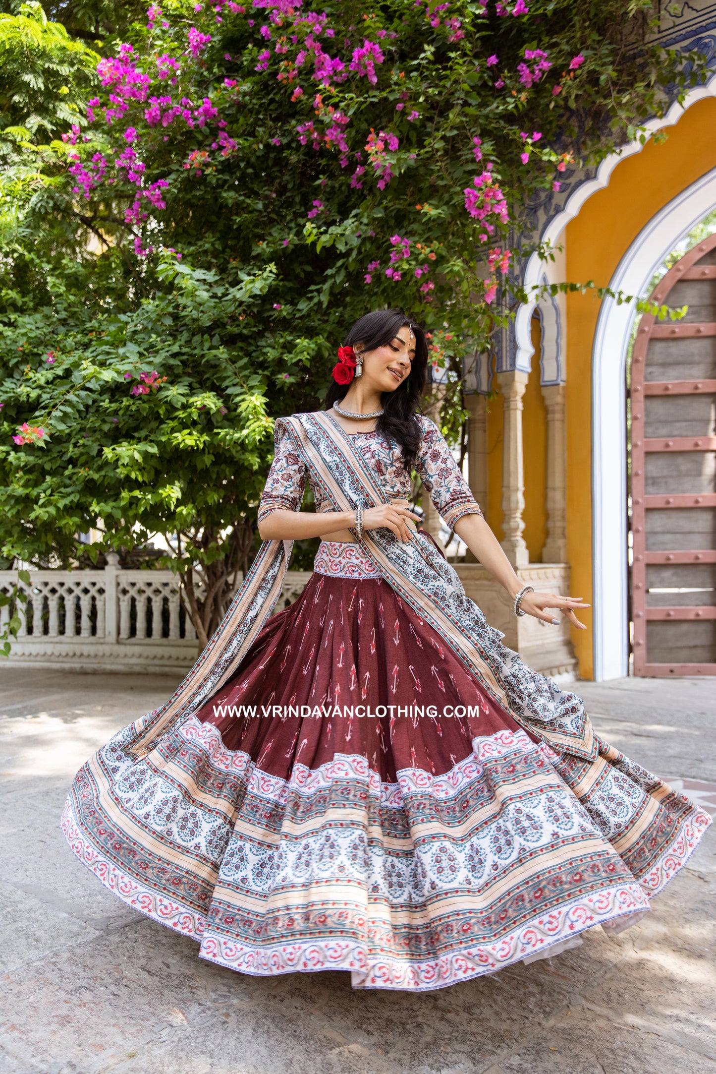 SUBHADRA - Gopi skirt set.