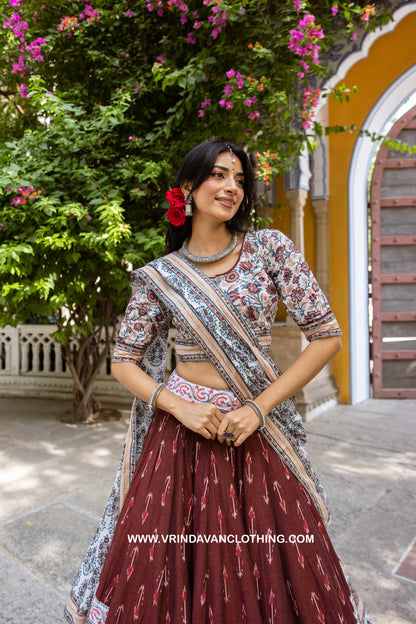 SUBHADRA - Gopi skirt set.