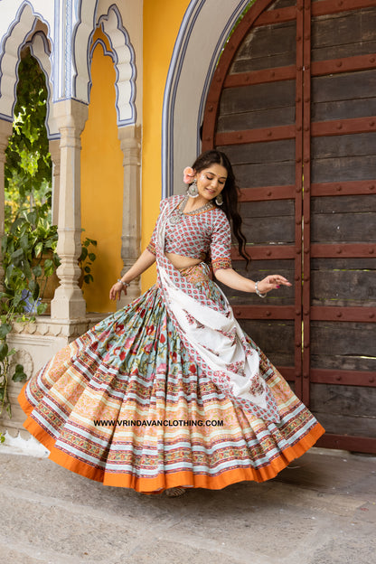 Champakalata - Gopi skirt set.
