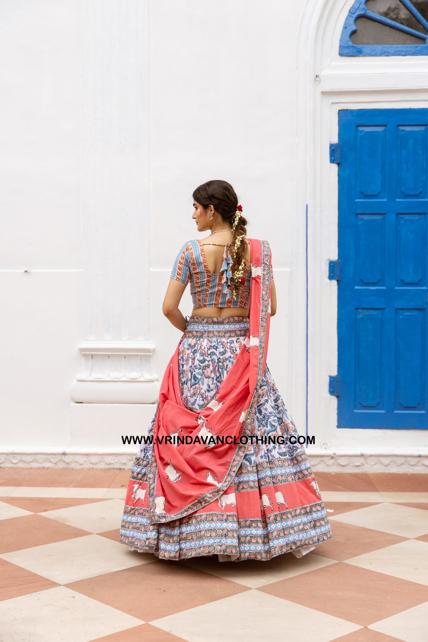 MANORATI - Gopi Skirt set.