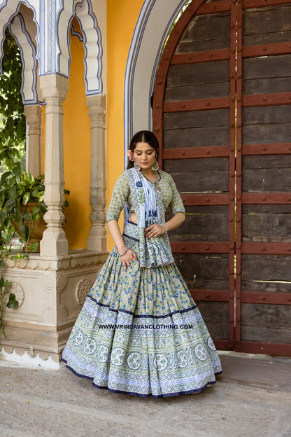 MANDALI PRIYA - Gopi skirt set.