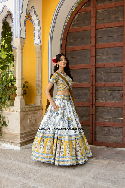 Indulekha - Gopi skirt set.