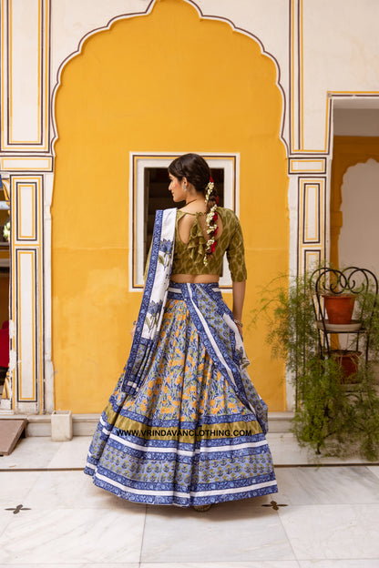 GOVERDHAN - Gopi skirt set.
