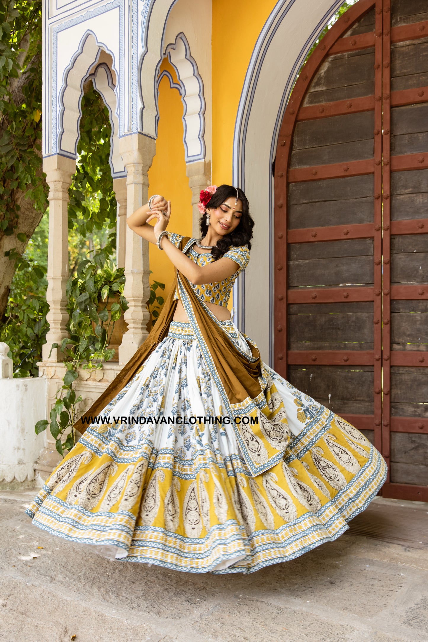 Indulekha - Gopi skirt set.
