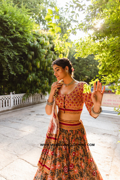 NEELIMA - Gopi Skirt set.