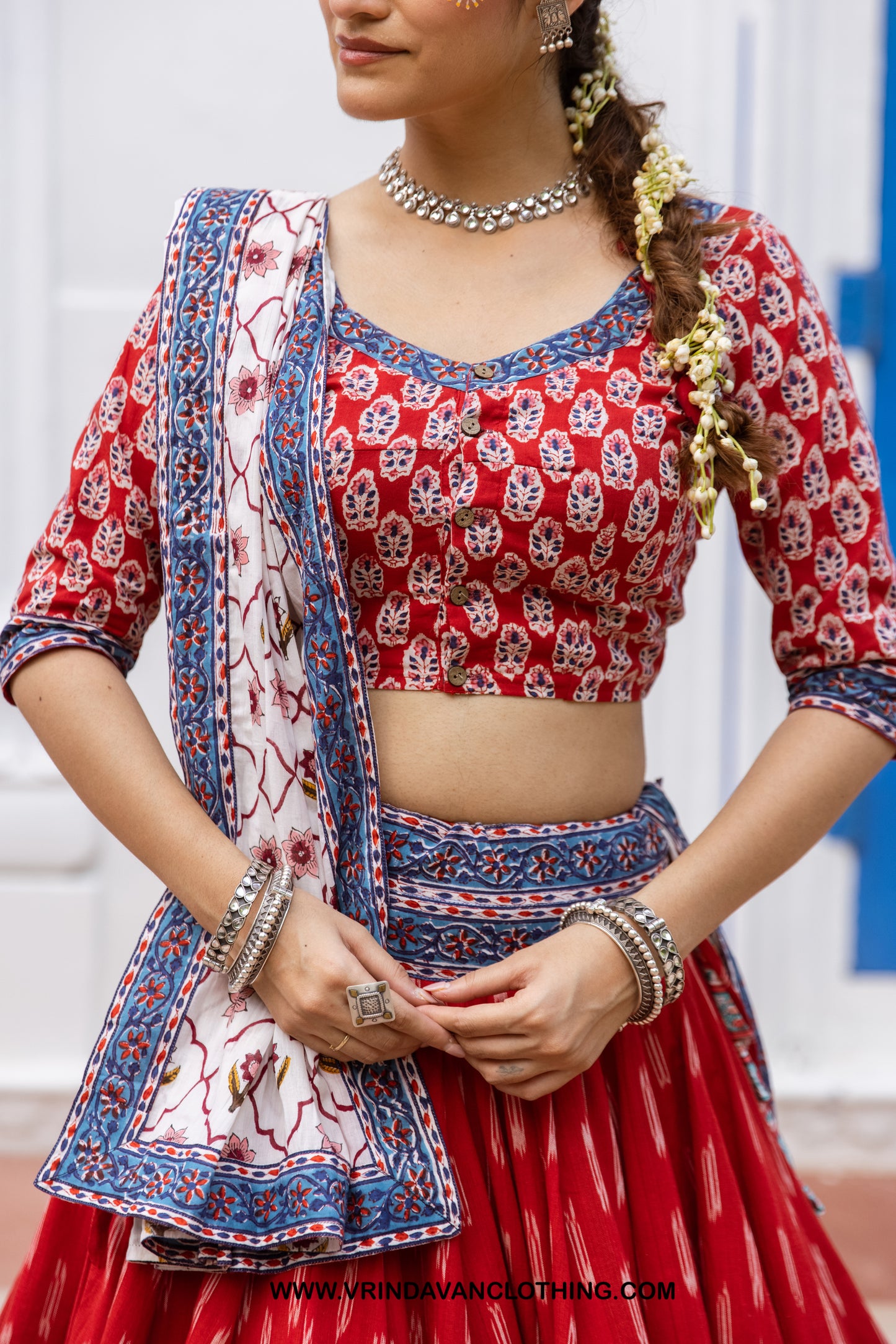 MADHUREE - Gopi Skirt set.