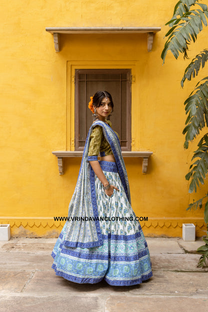 DHYANA - Gopi skirt set.