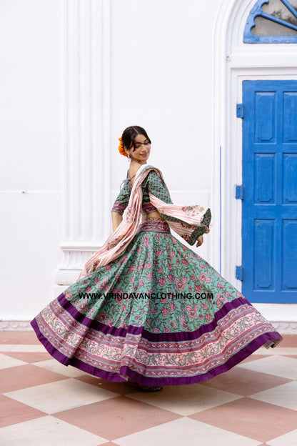 GULMEHER - Gopi skirt set.