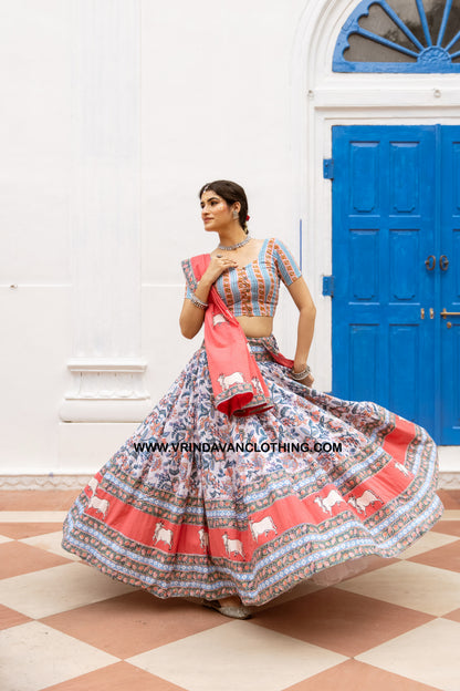 MANORATI - Gopi Skirt set.