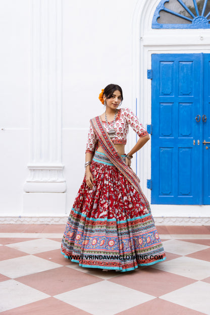 SUPRIYA - Gopi skirt set.