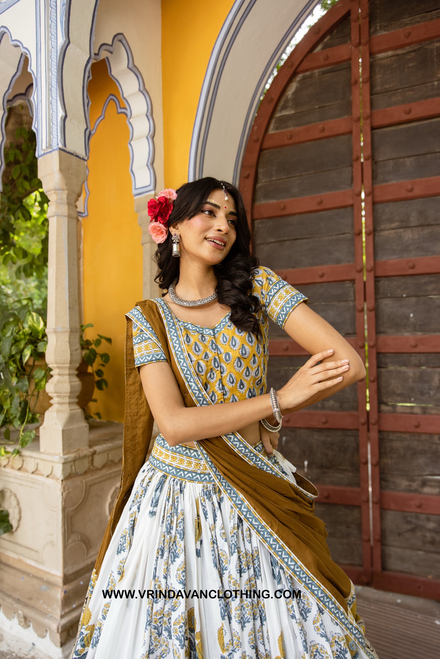 Indulekha - Gopi skirt set.