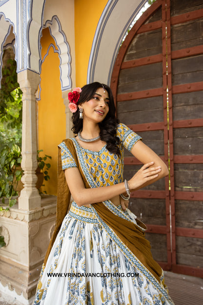 Indulekha - Gopi skirt set.
