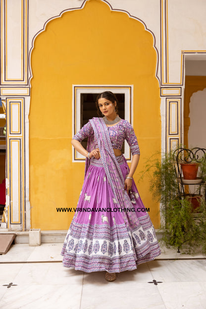 Krishna Priya - Gopi Skirt Set.
