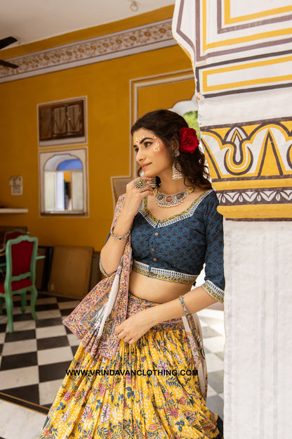 GOPIKA vallabha - Gopi skirt set.