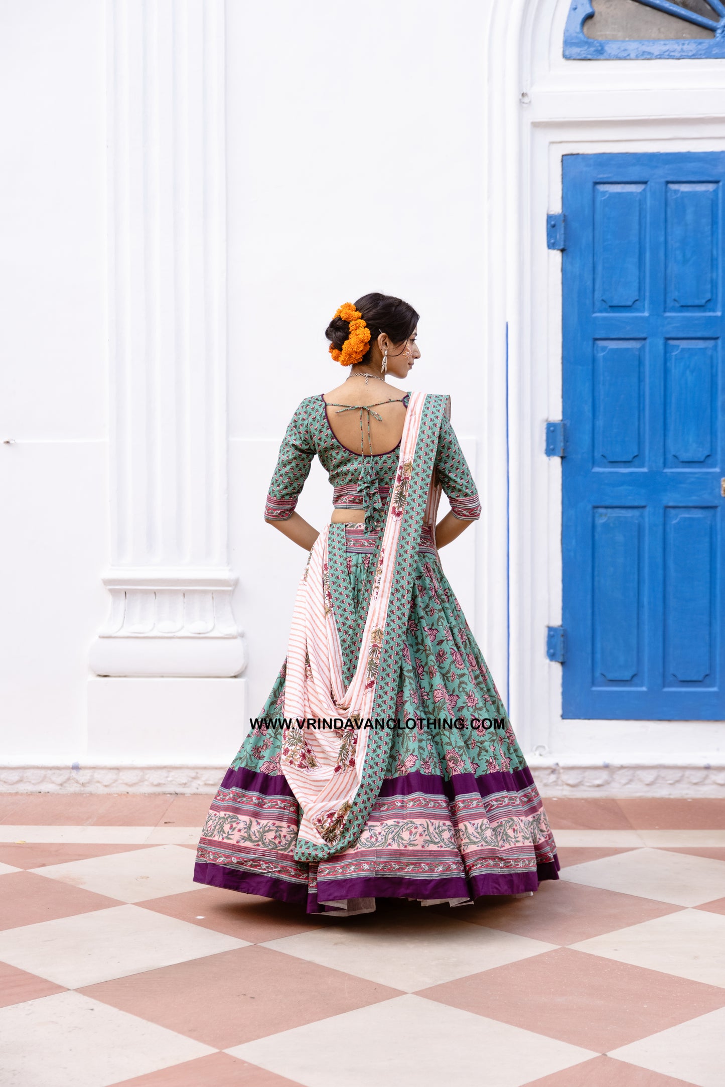 GULMEHER - Gopi skirt set.