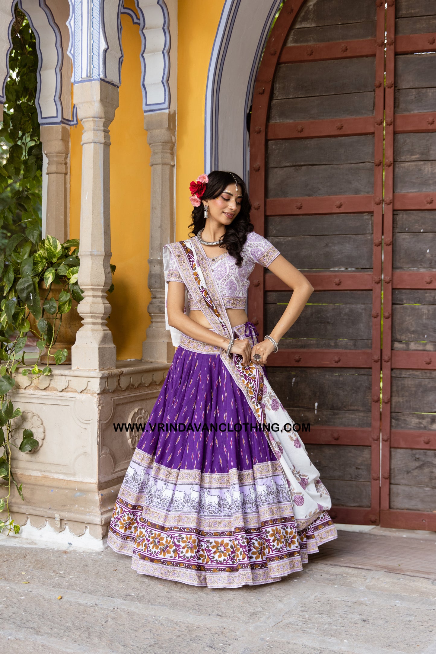 SHARDIYA - Gopi skirt set.