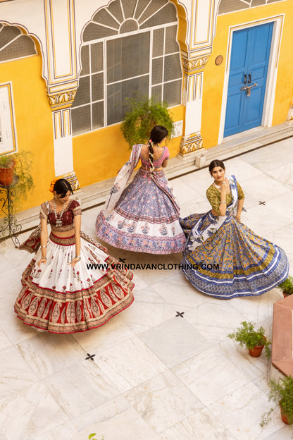 RADHAKUND - Gopi skirt set.