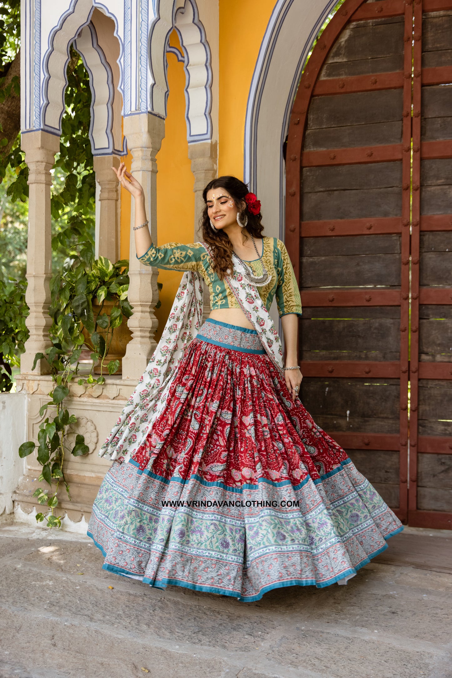 ROHINI - Gopi skirt set.
