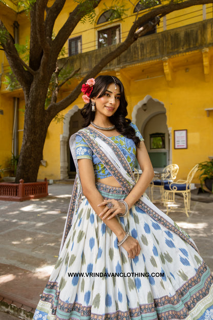 VRAJA LEELA - Gopi skirt set.
