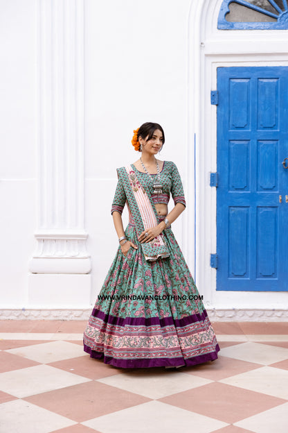 GULMEHER - Gopi skirt set.
