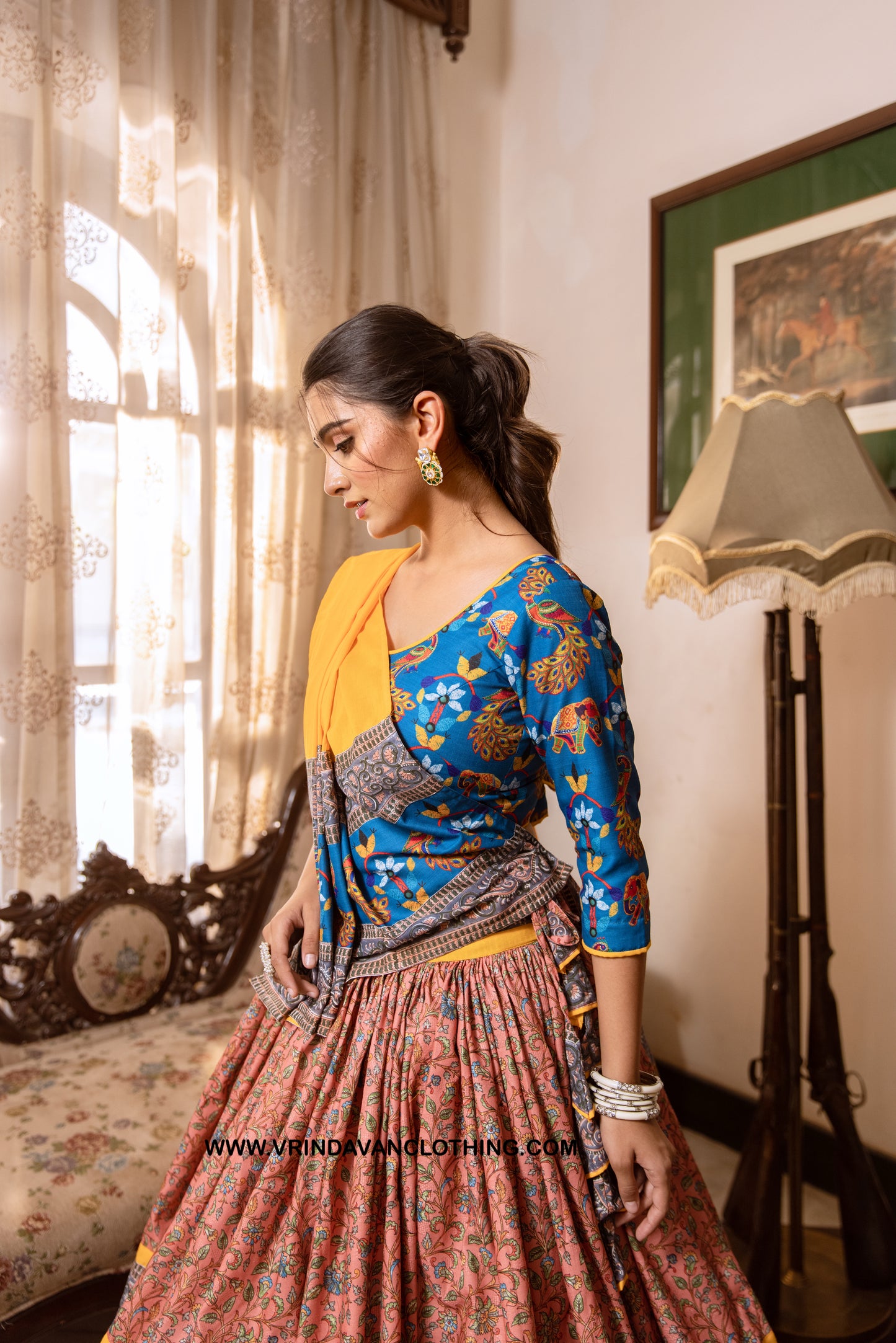 Triveni - Gopi Skirt set.