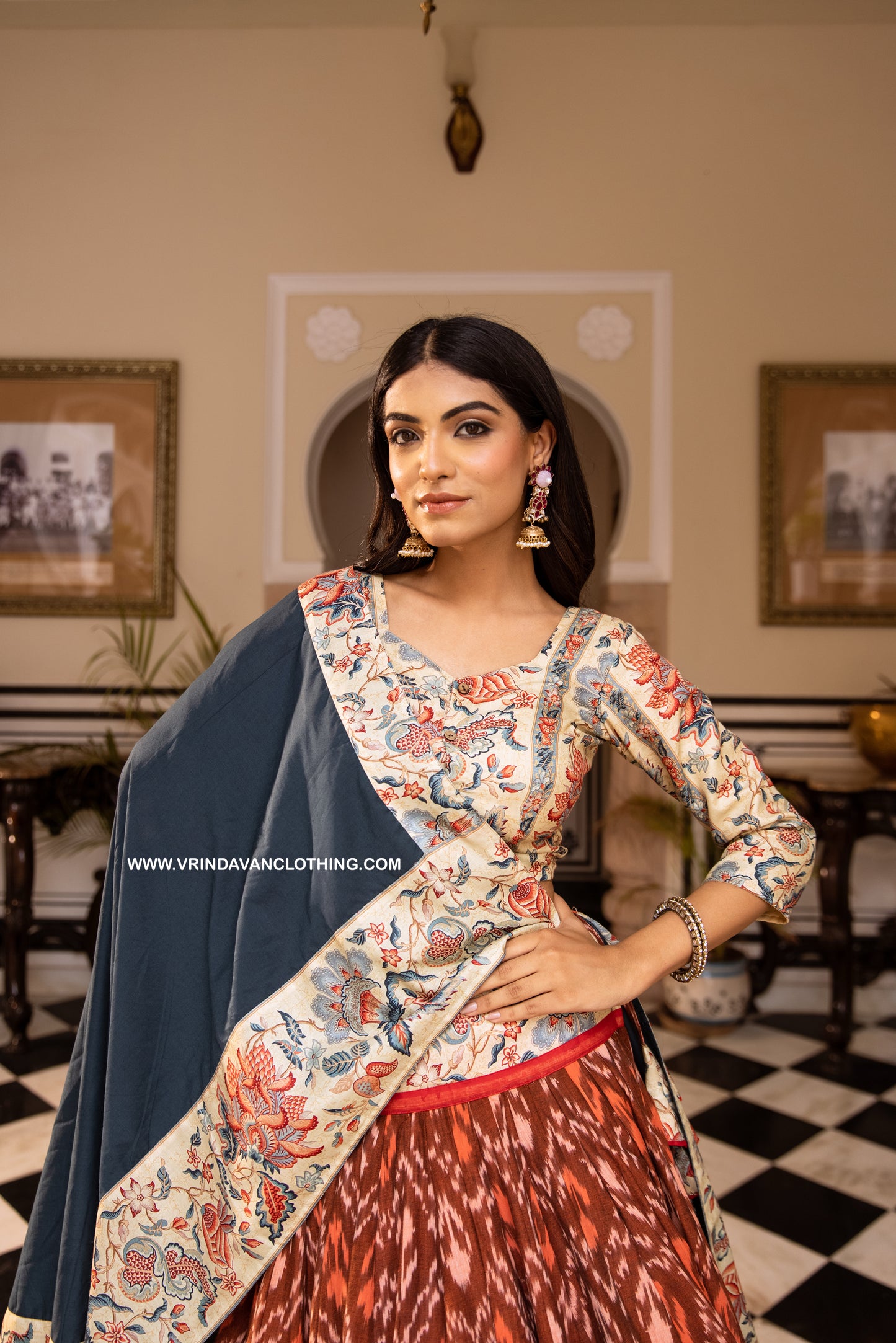 Adya - Gopi Skirt Set.