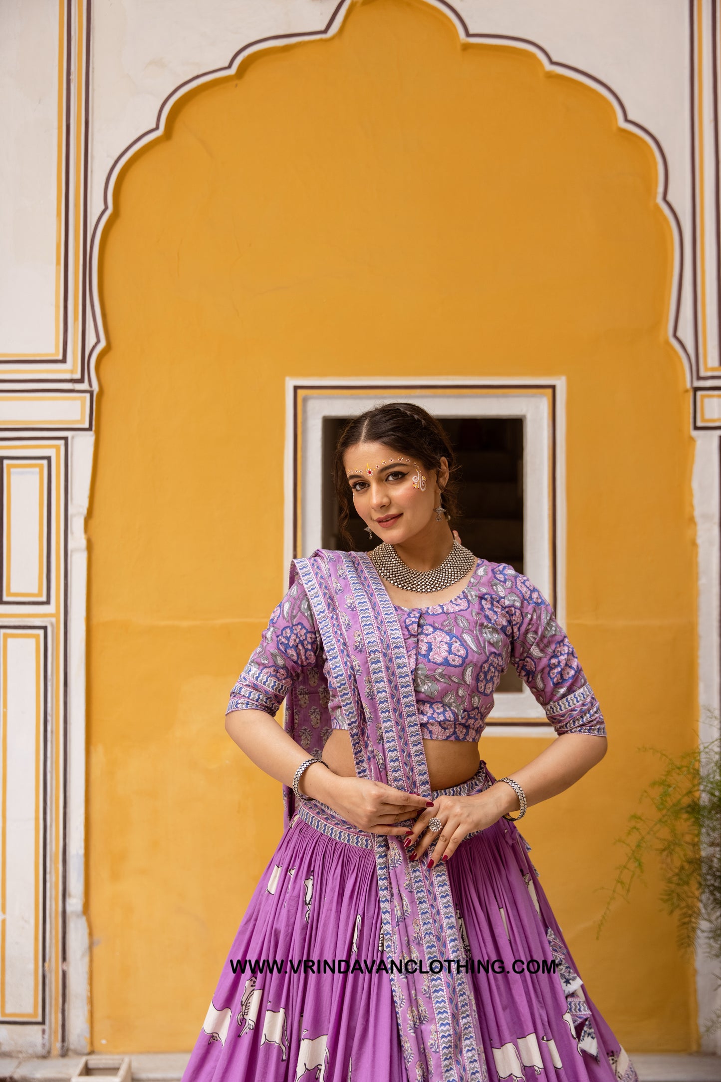 Krishna Priya - Gopi Skirt Set.