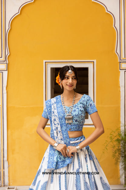 Krishna Vallabha - Gopi Skirt Set.