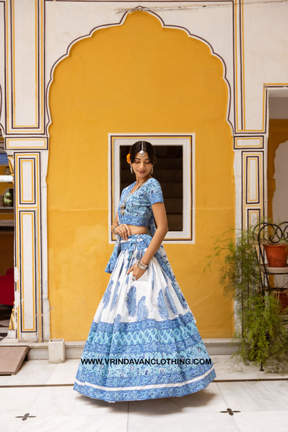 Krishna Vallabha - Gopi Skirt Set.