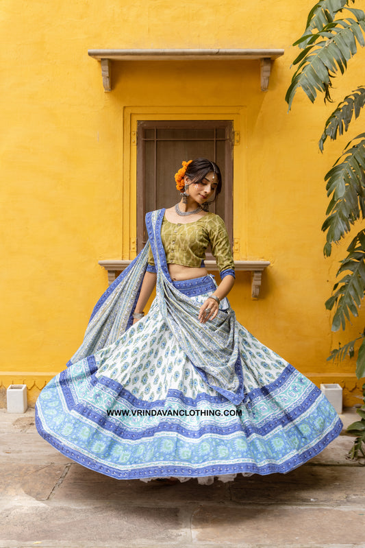 DHYANA - Gopi skirt set.