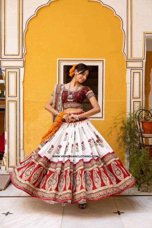 RADHAKUND - Gopi skirt set.
