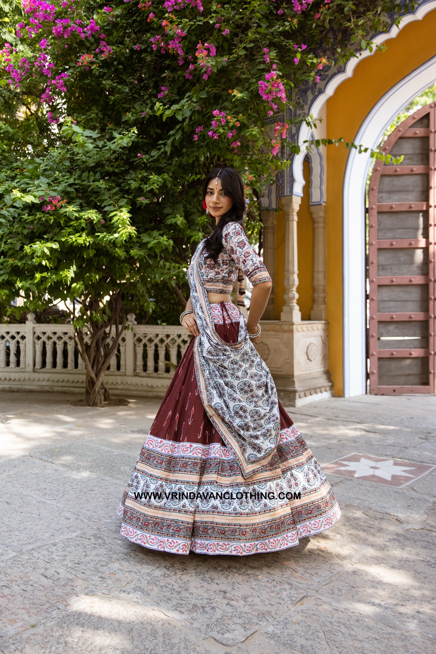 SUBHADRA - Gopi skirt set.