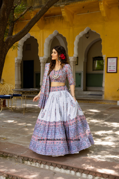 SHWET PUSHP - Gopi Skirt set.
