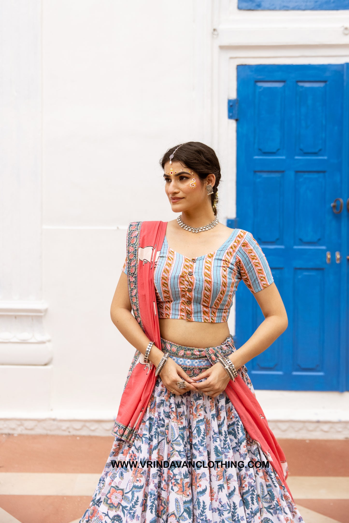 MANORATI - Gopi Skirt set.