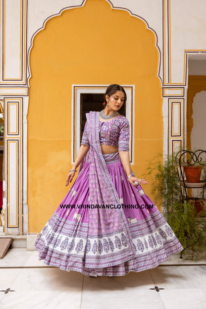 Krishna Priya - Gopi Skirt Set.