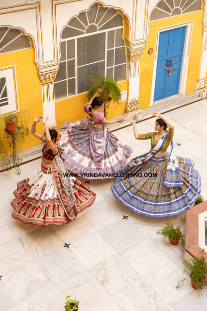 RADHAKUND - Gopi skirt set.