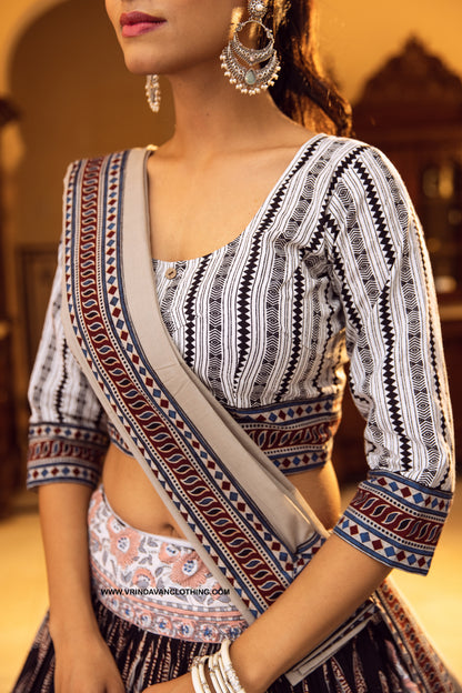 Giri Goverdhan - Gopi Skirt set.