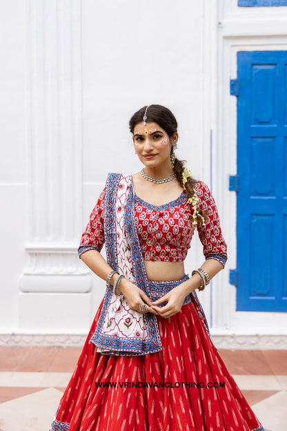 MADHUREE - Gopi Skirt set.