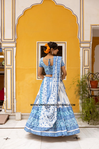 Krishna Vallabha - Gopi Skirt Set.
