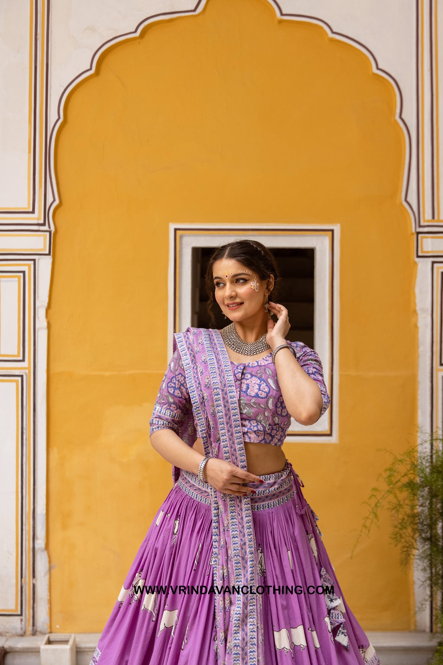 Krishna Priya - Gopi Skirt Set.