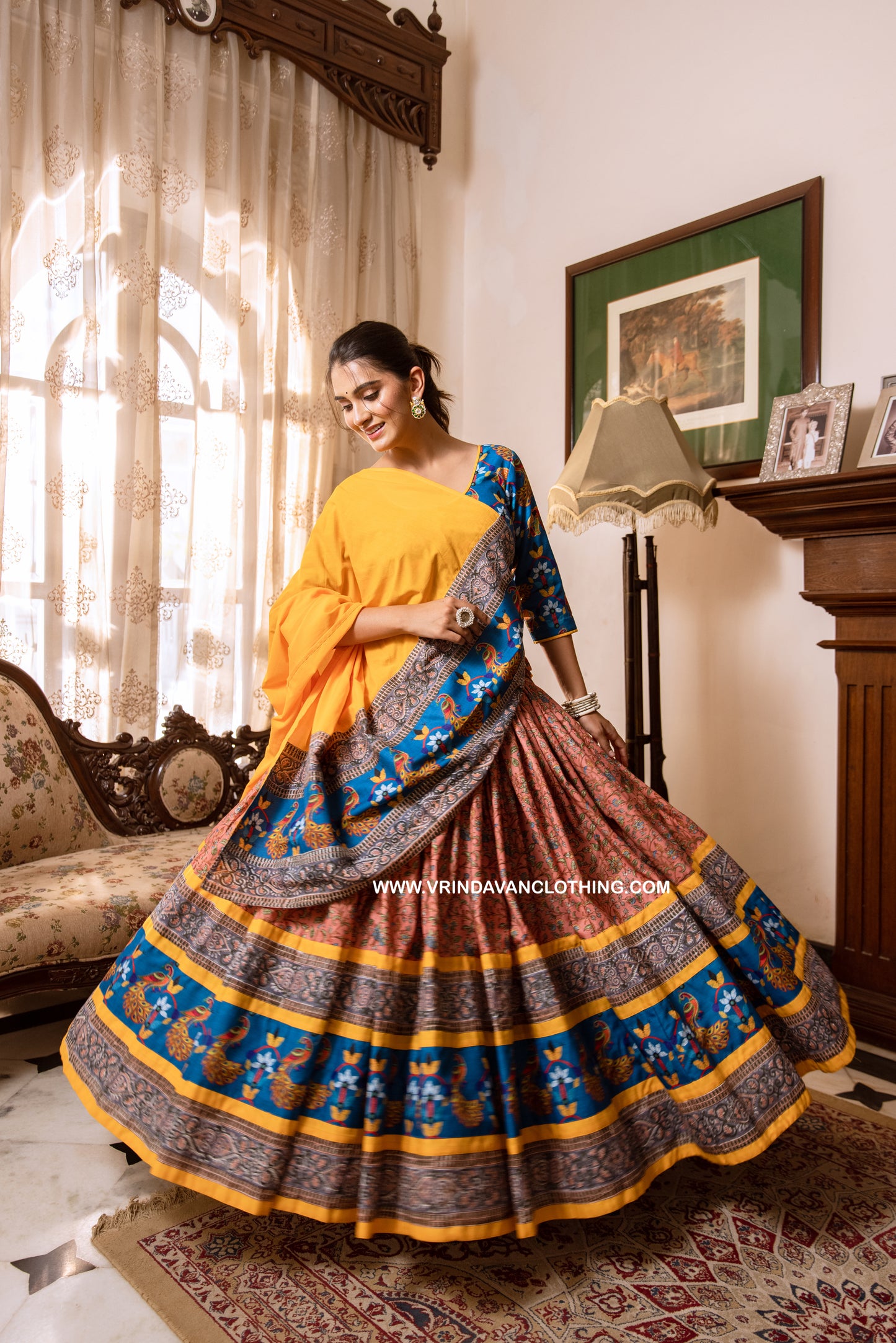 Triveni - Gopi Skirt set.