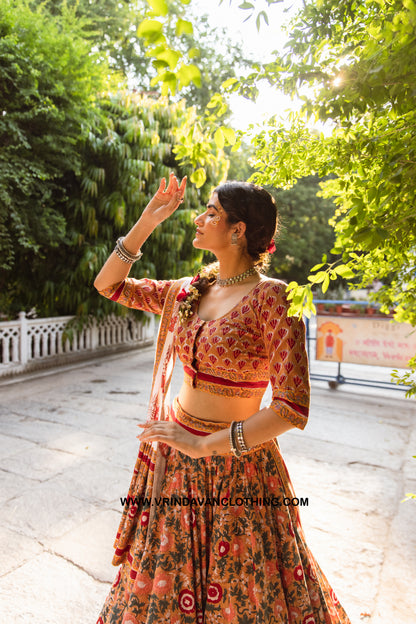 NEELIMA - Gopi Skirt set.