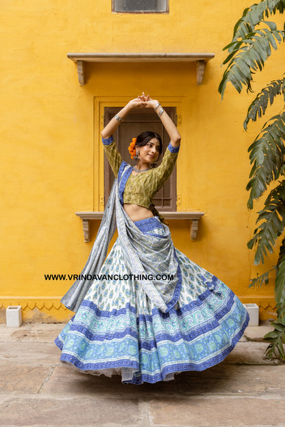 DHYANA - Gopi skirt set.