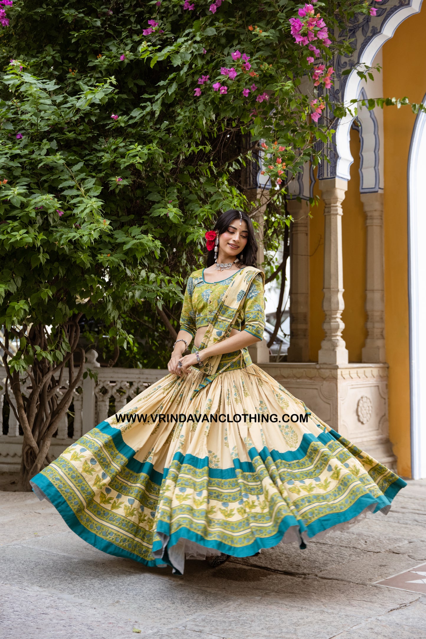 INDIRA MANI - Gopi Skirt set.